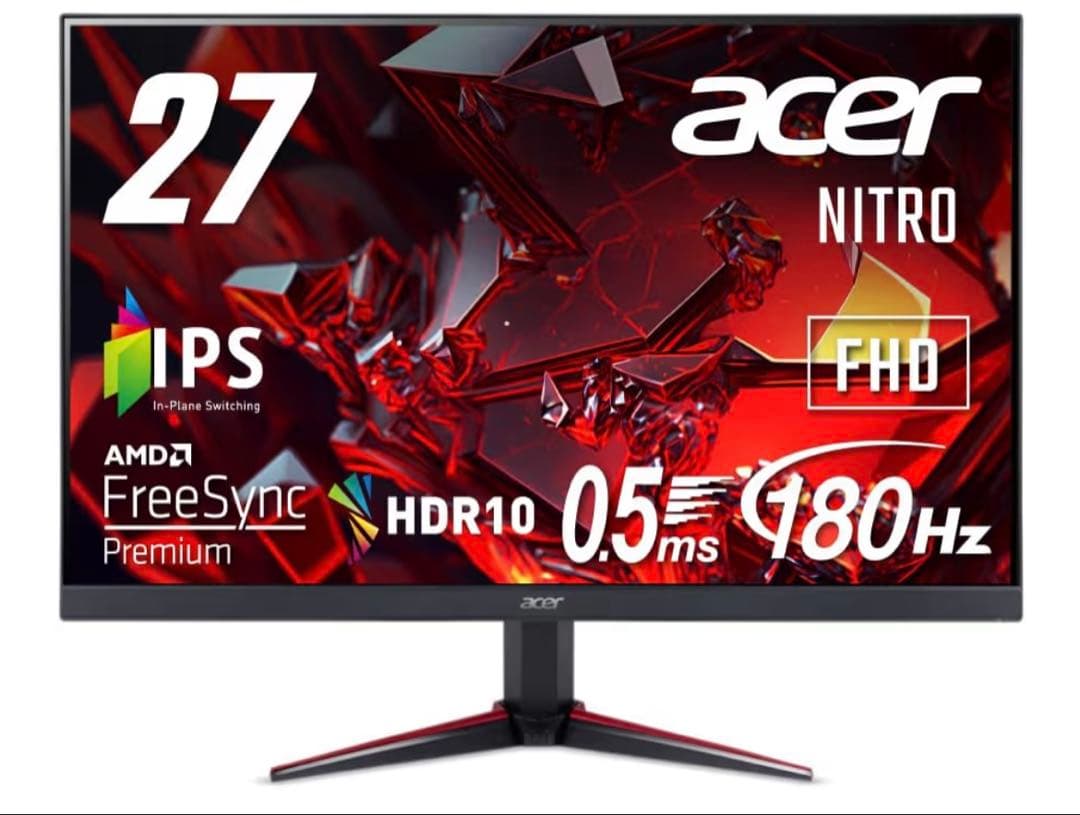 Acer Nitro 27インチ フルHD モニター