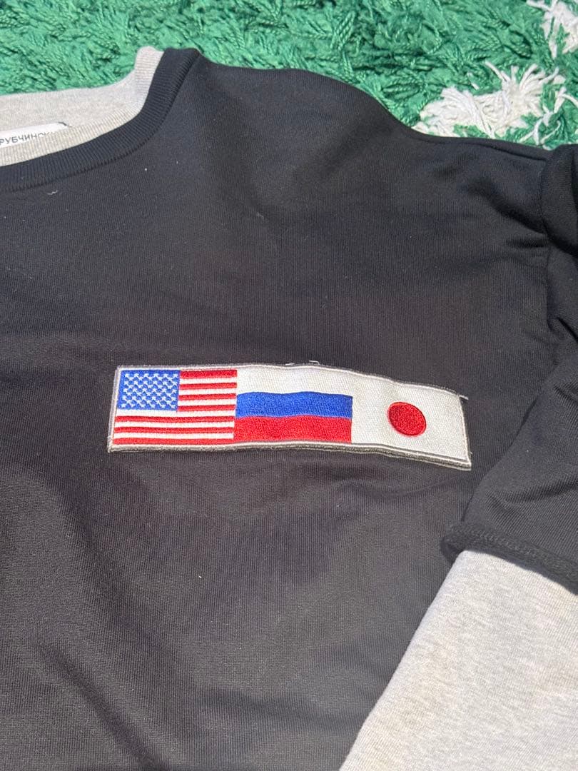 XL Gosha Rubchinskiyドッキングスウェット　ブラック