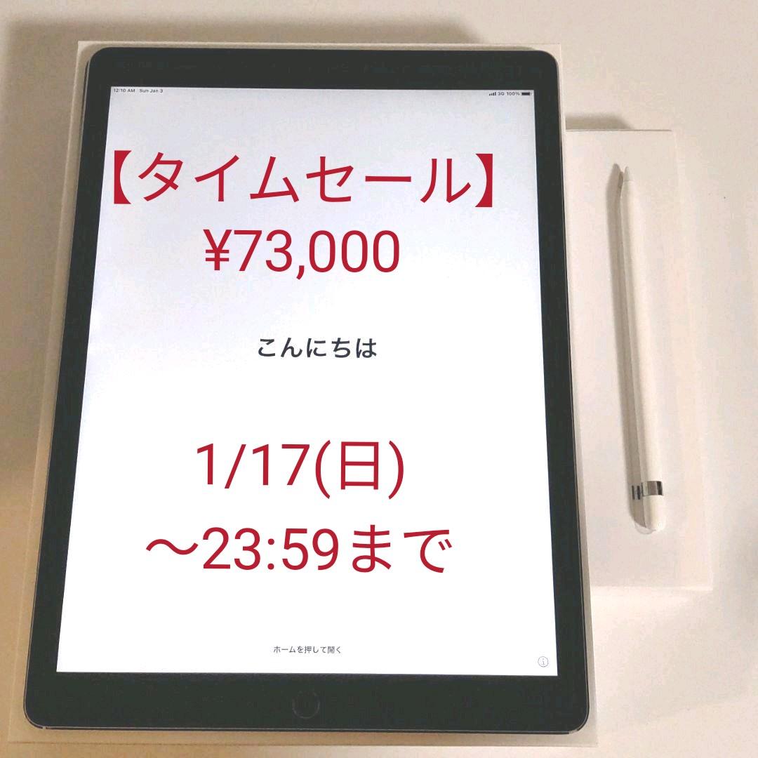 iPad本体 iPadPro12.9 256GB Wi-Fi+Cellular&Pencil