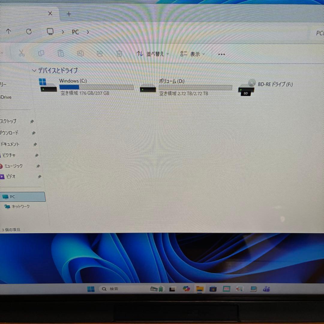 第8世代Corei7＆M.2SSD256GB＆HDD3TB TVチューナー内蔵