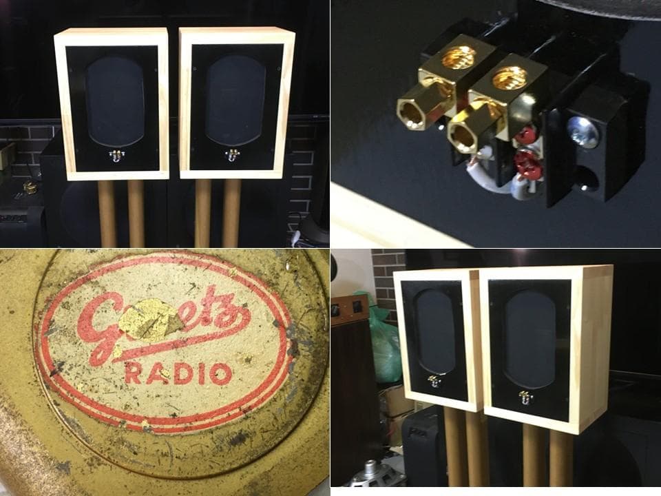 西独 Graetz ビンテージ18×26㎝究極フルレンジシステム ペア!!