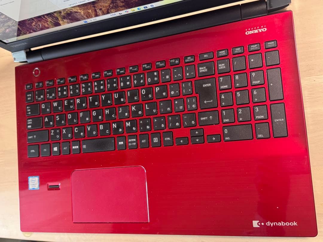 Dynabook T75/DR 第7世代i7 メモリ8G SSD Blu-ray