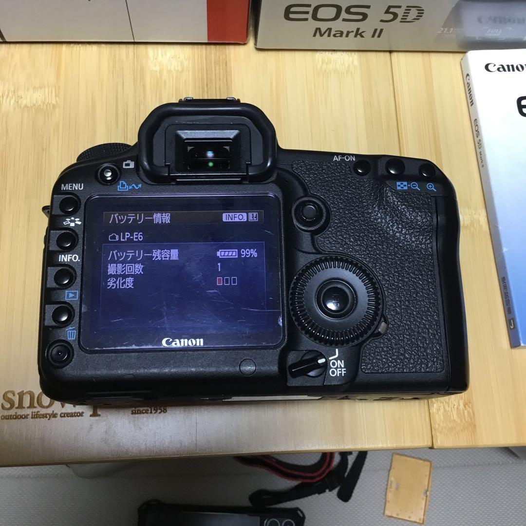 キヤノンEOS5D Mⅱ EF17-40f4LUSM セット