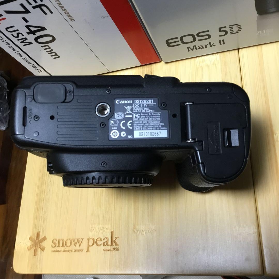 キヤノンEOS5D Mⅱ EF17-40f4LUSM セット