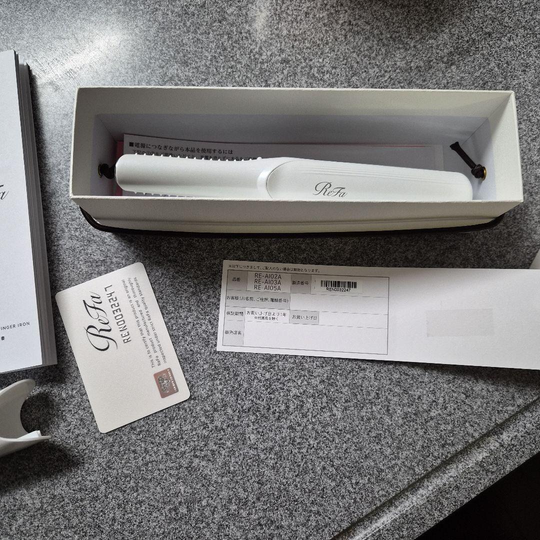 ReFa ストレートヘアアイロン ホワイト