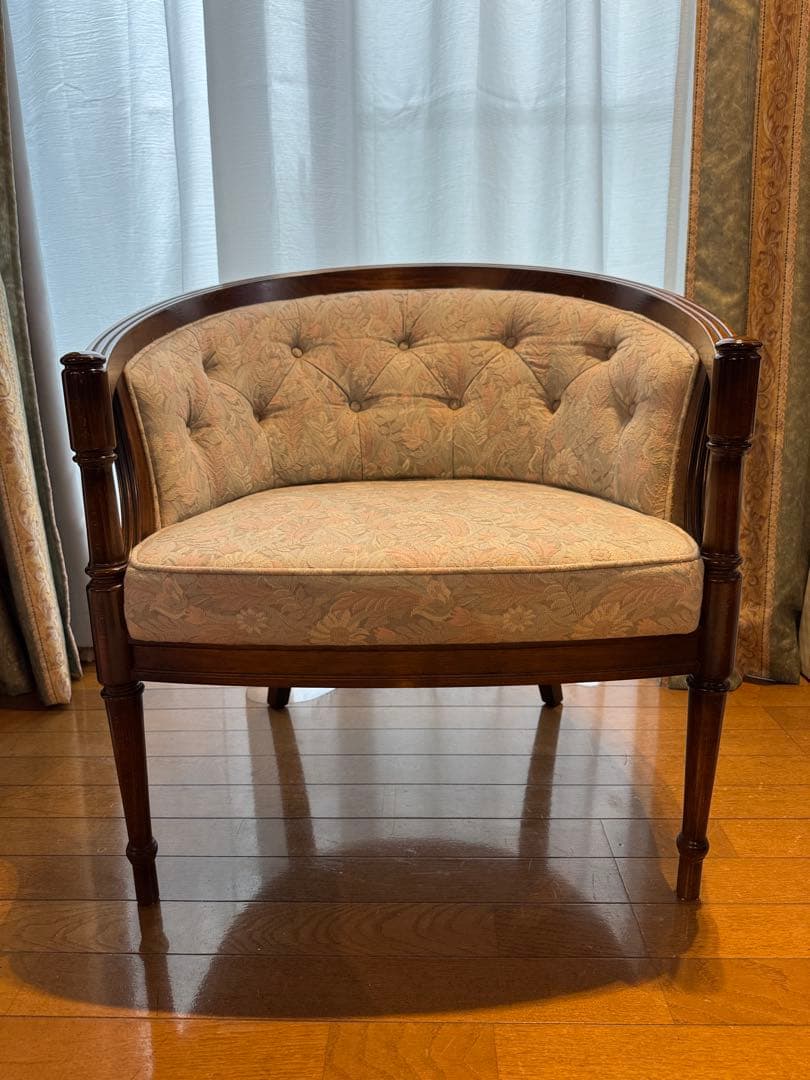 アンティーク椅子　カリモク