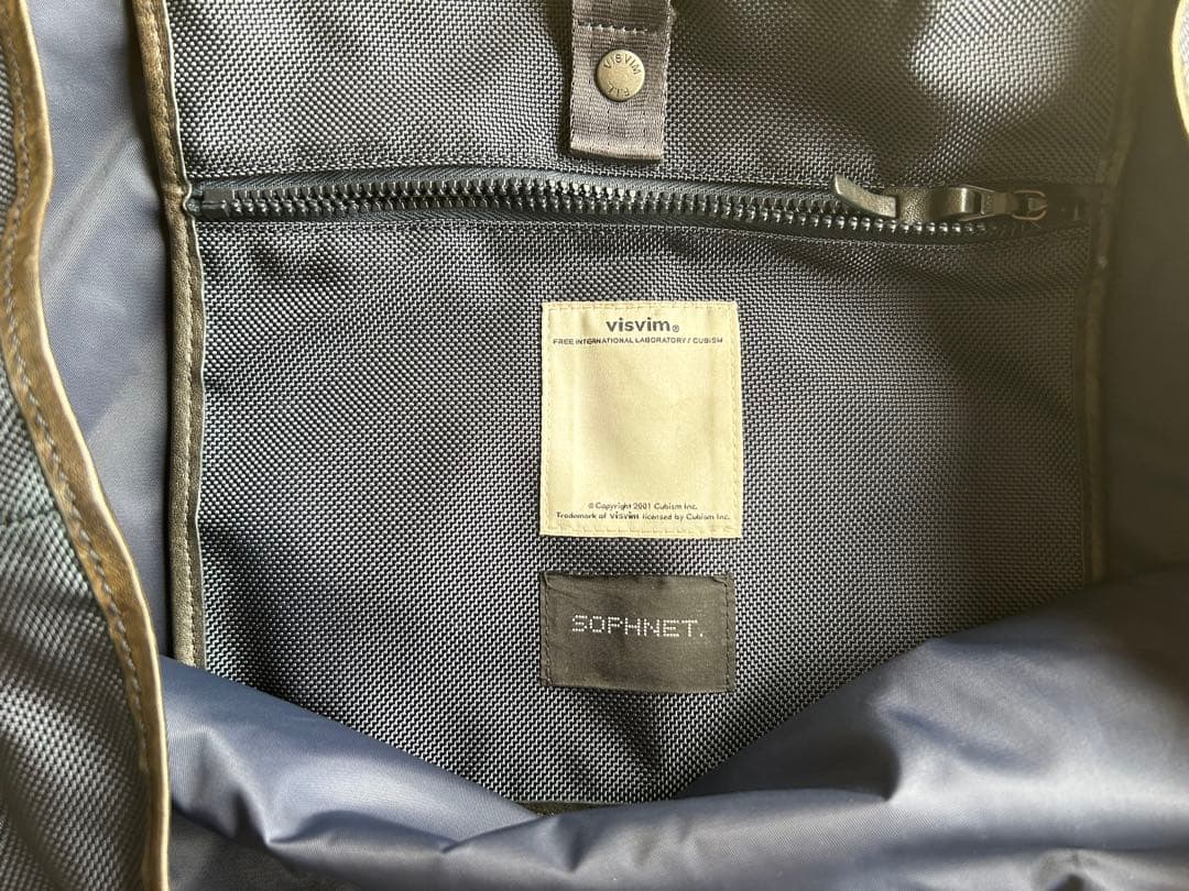 SOPHNET visvim コラボ トートバッグ ネイビー Fcrb tumi