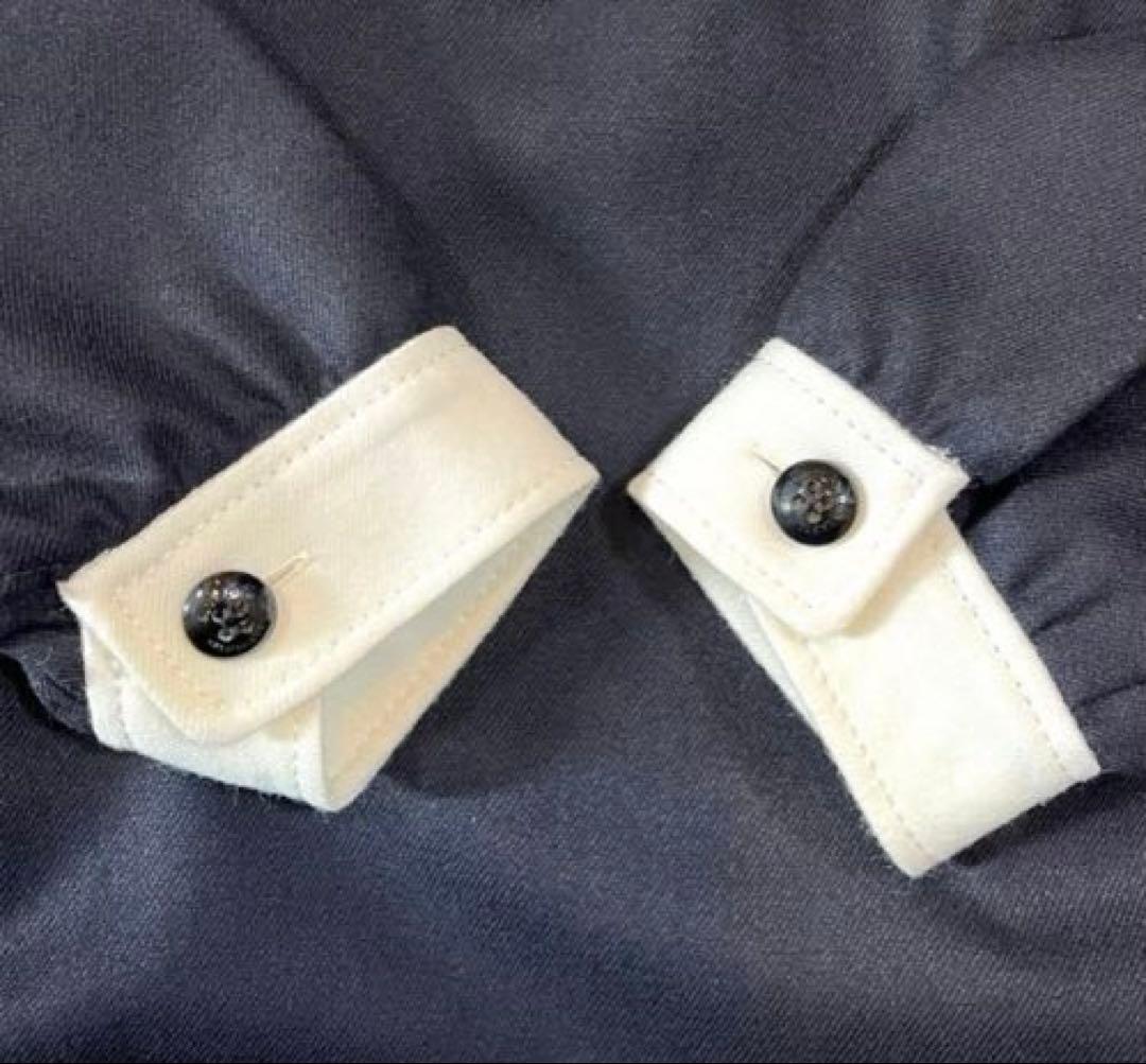 ブルーレーベルクレストブリッジ　ワンピース　襟　フレア　S 新品　未使用