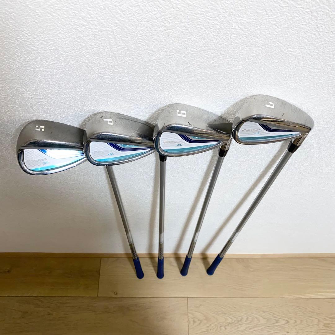 TOURSTAGE CLレディース用ゴルフクラブセット☆初心者キャディバッグ付