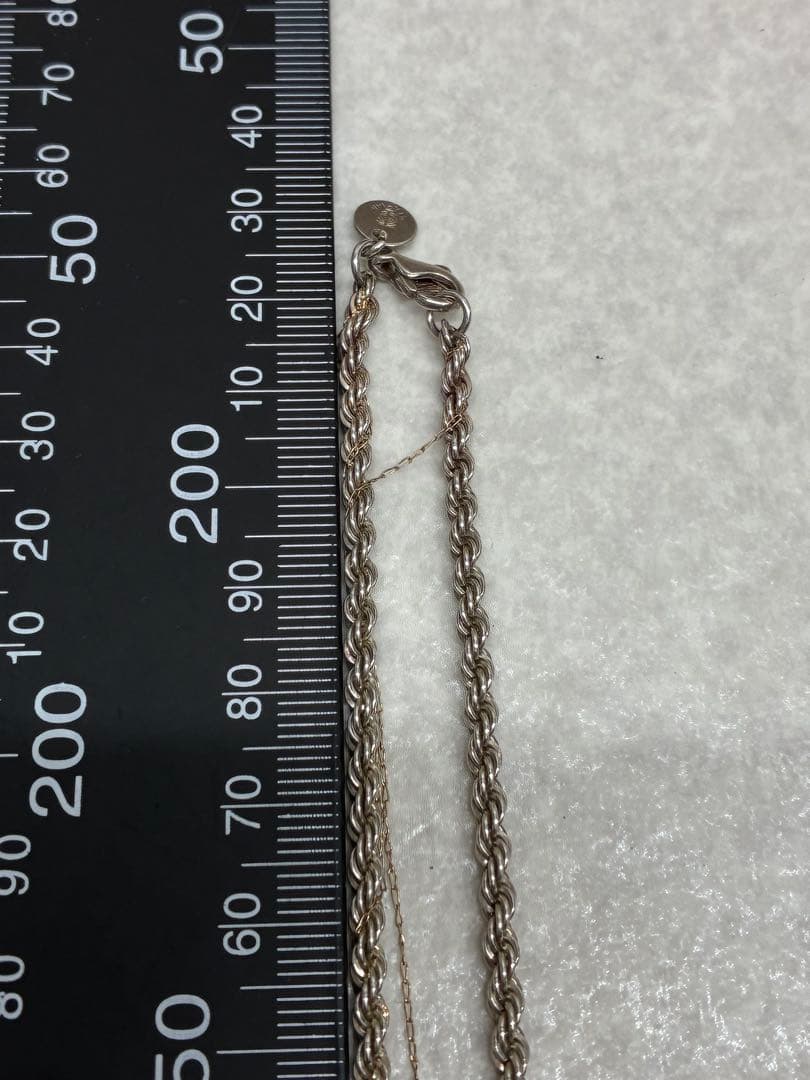 925/14K ティファニー コンビ ツイストロープ スターリングシルバー14金