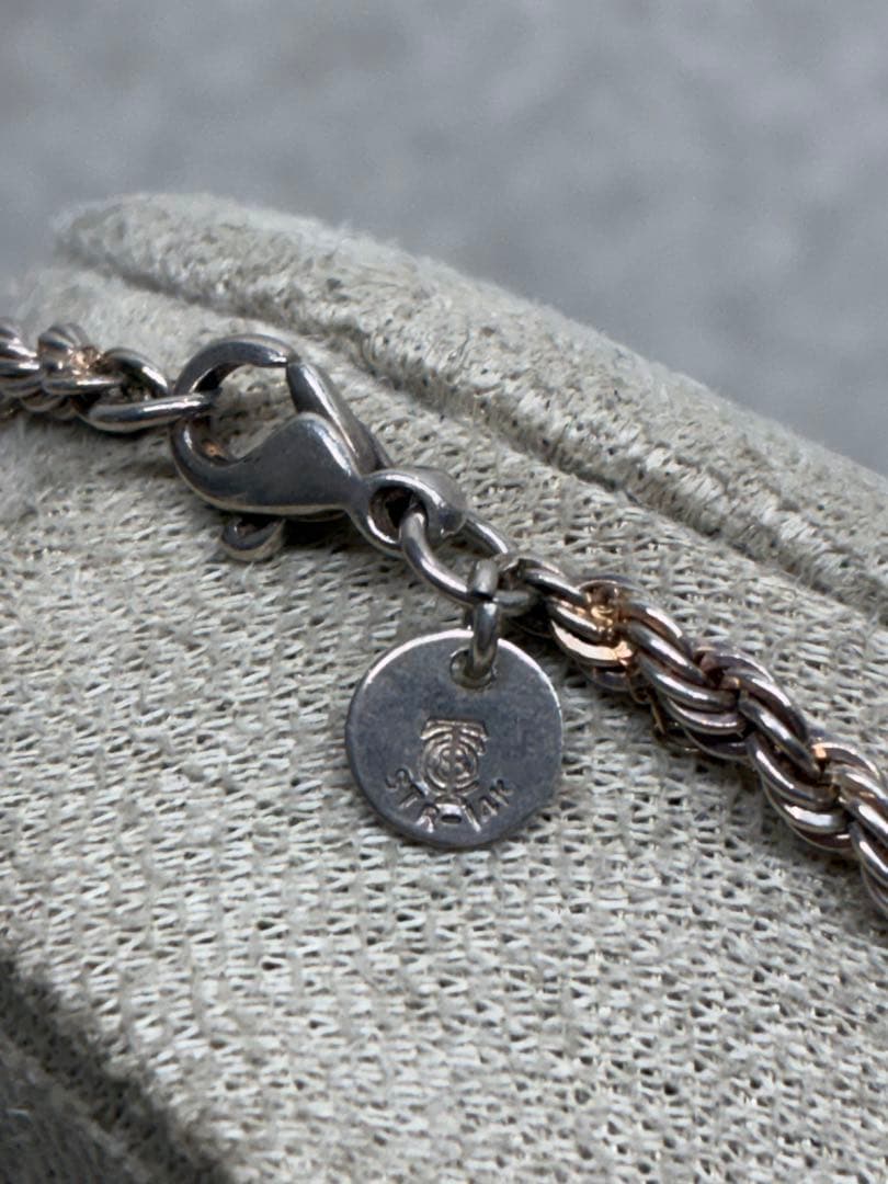 925/14K ティファニー コンビ ツイストロープ スターリングシルバー14金