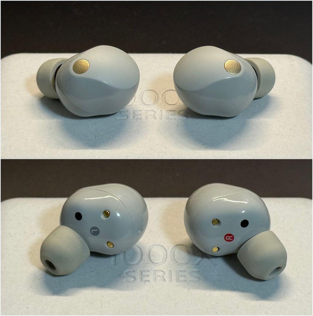 美品　SONY WF-1000XM5 プラチナシルバー