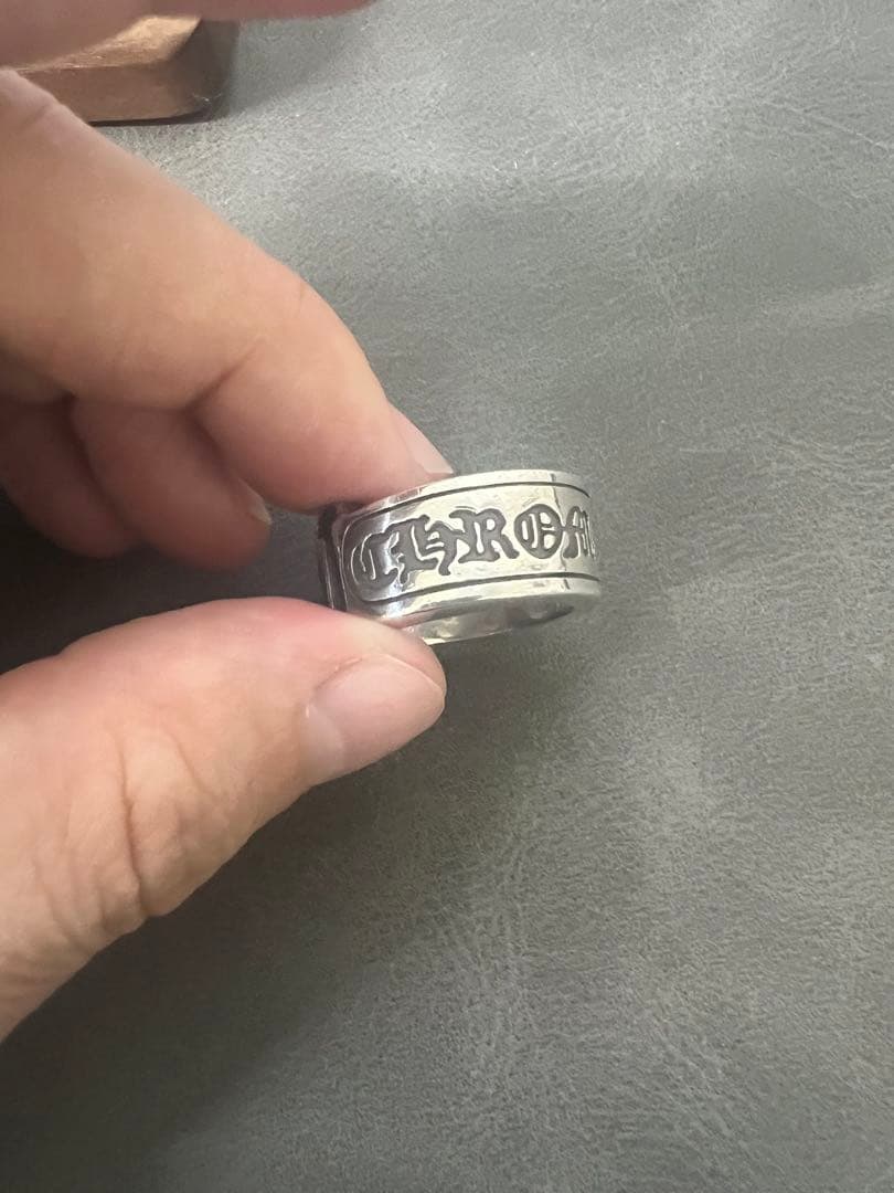 クロムハーツラージスクロールリング19-20号