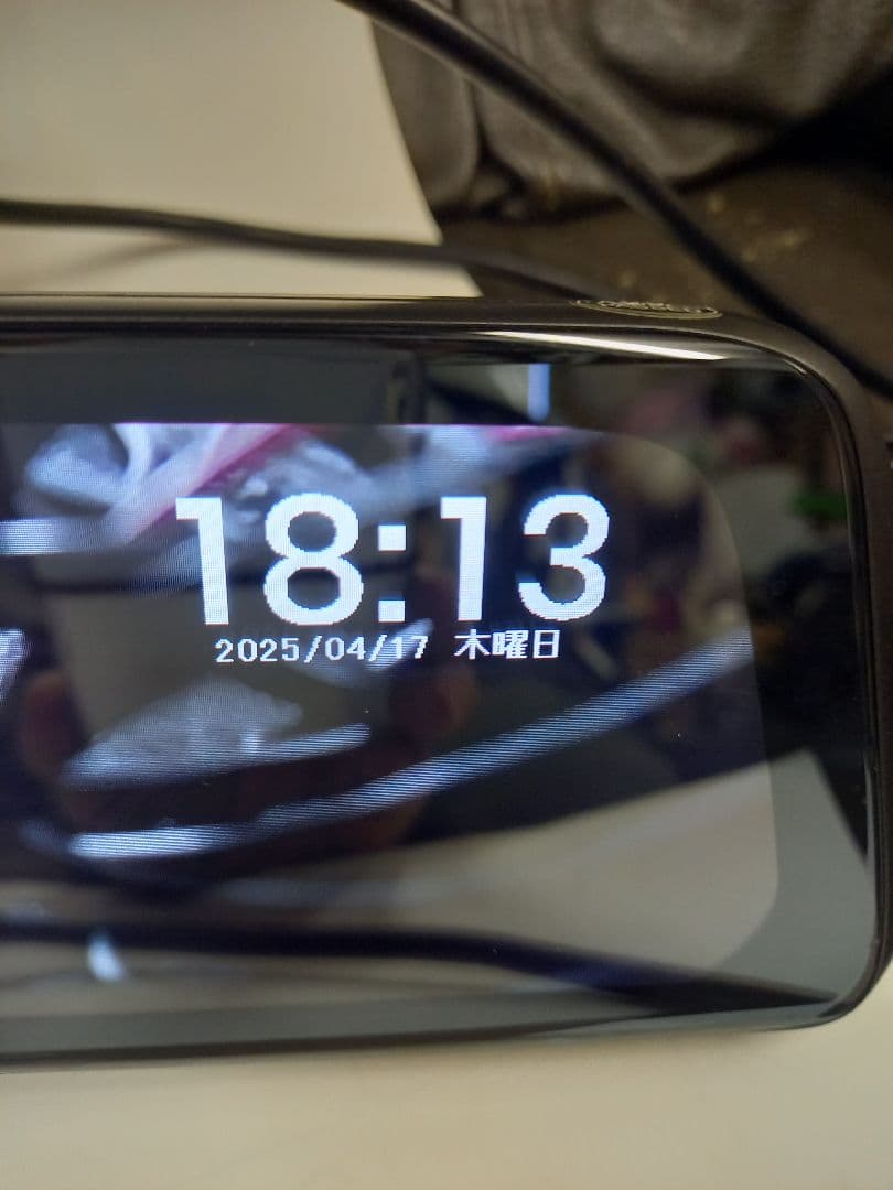 動作確認済　AUTO-VOX　ZJ-V5pro　ミラー型ドラレコ　前後カメラ