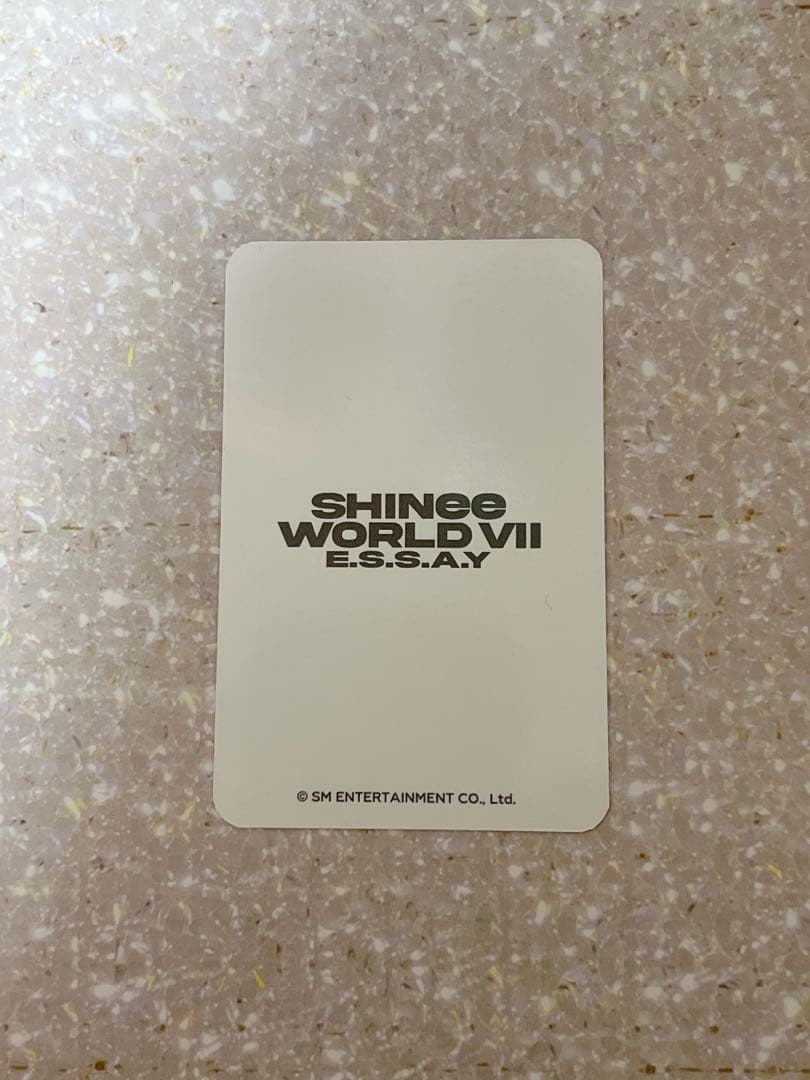 shinee world VII ミノ　トレカ