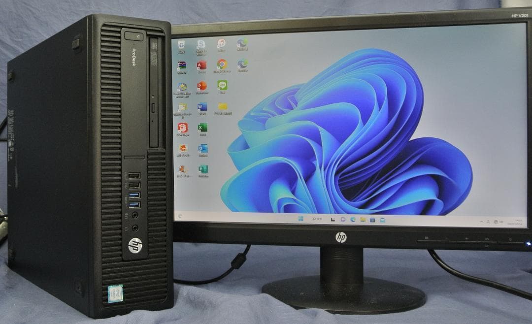 SSD!HP+20モニターセット/無線/Windows11/office2021