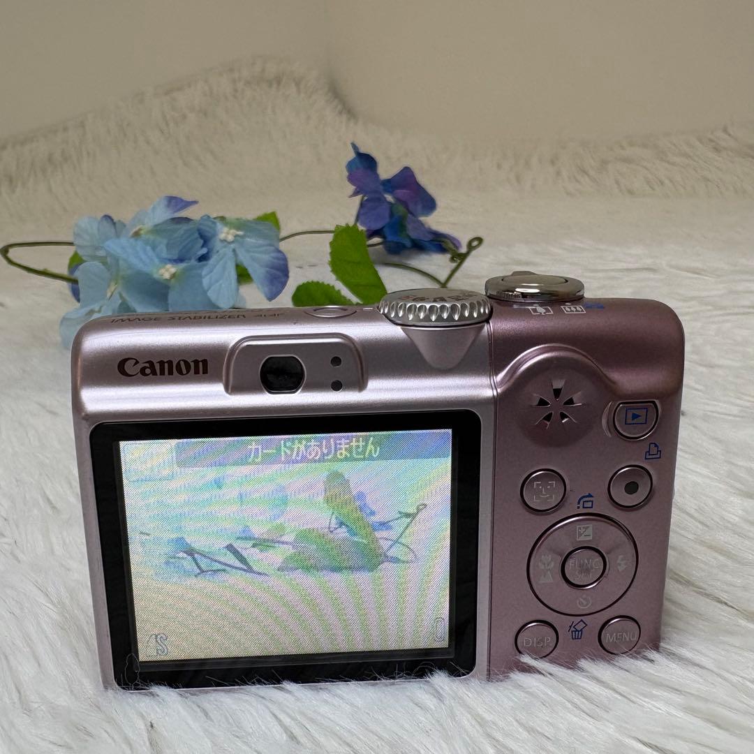 Canon PowerShot A1100IS PC1354 ピンク 単三電池