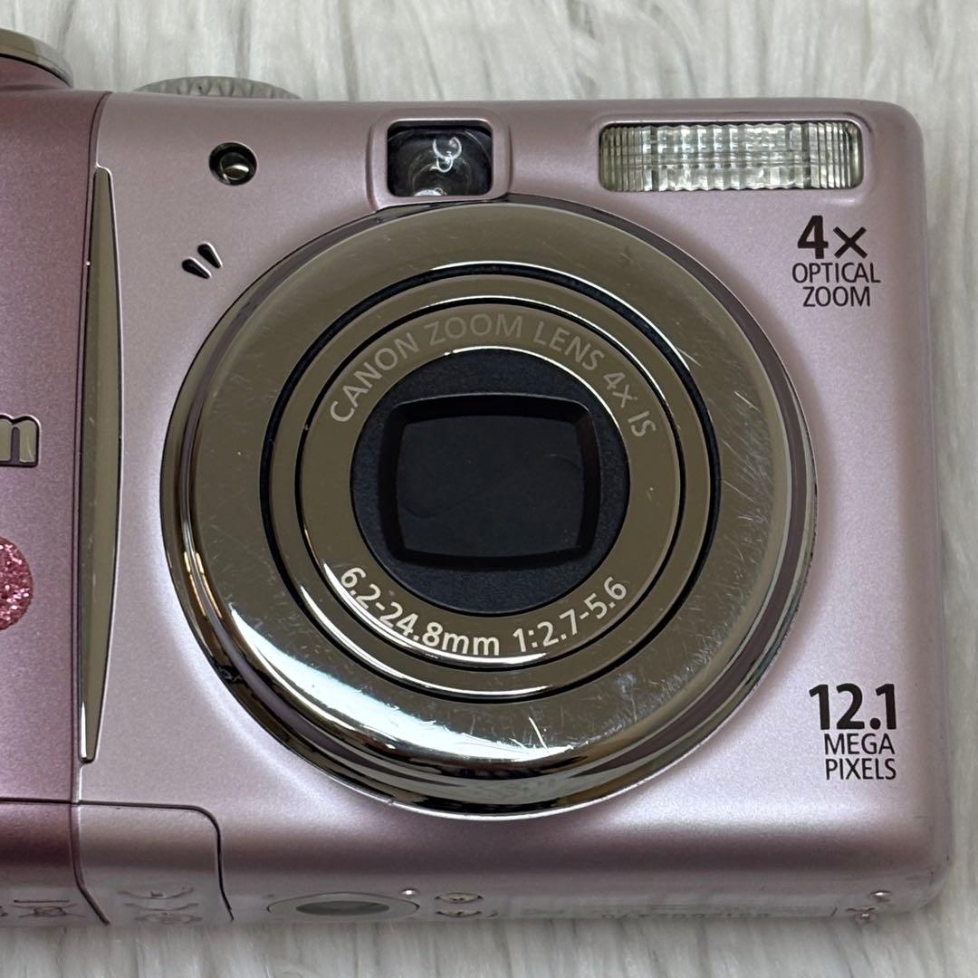 Canon PowerShot A1100IS PC1354 ピンク 単三電池