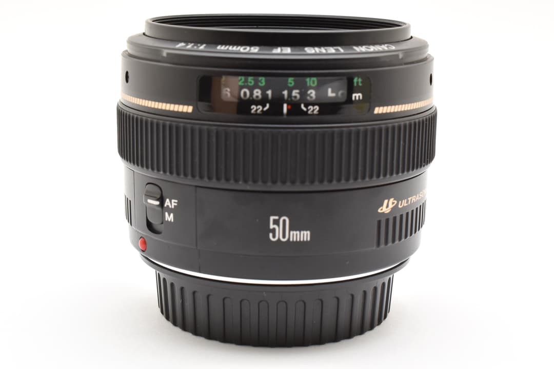 美品 Canon EF 50mm F1.4 USM キャノン 単焦点 #8856