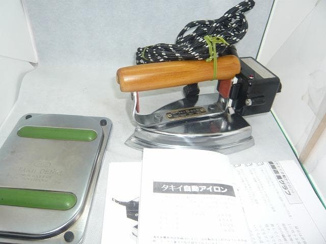 未使用に近い美品　タキイ　5型自動アイロン　和裁　洋裁　業務用アイロン