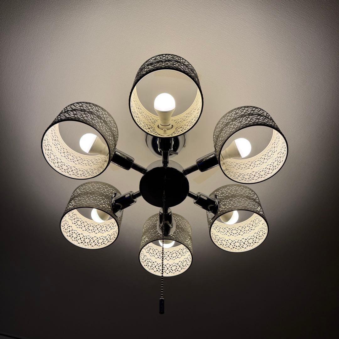 動作良好 美品 東芝ライテック 天井LED6連ライト 定価約5万円