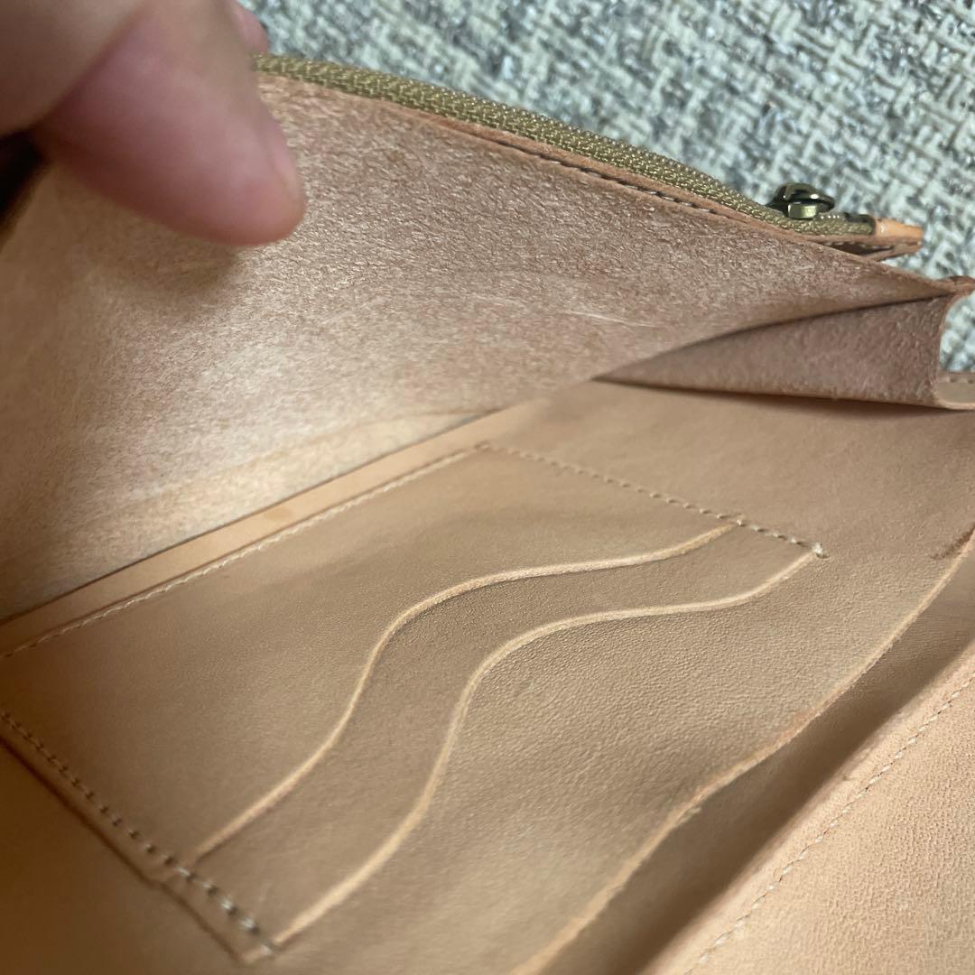 限定希少　イルビゾンテ長財布　モノグラム柄✖️ヌメ革