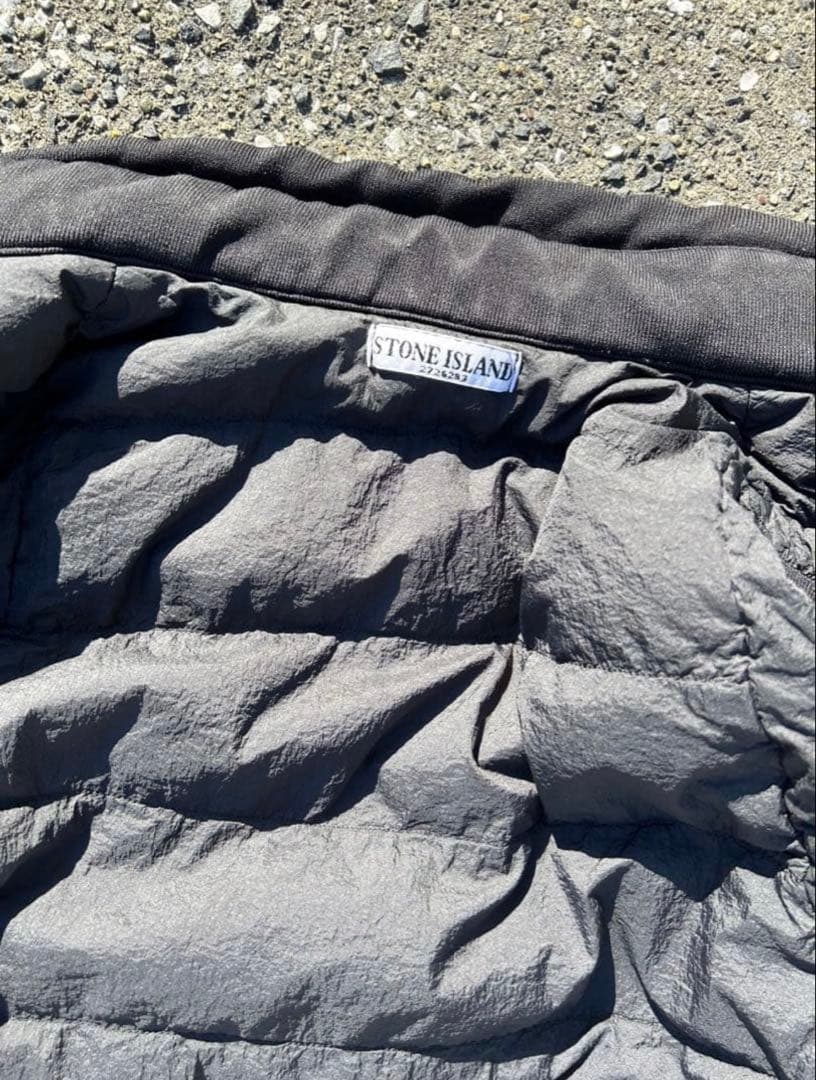 希少 ヴィンテージ ストーンアイランド 97aw ダウンベスト