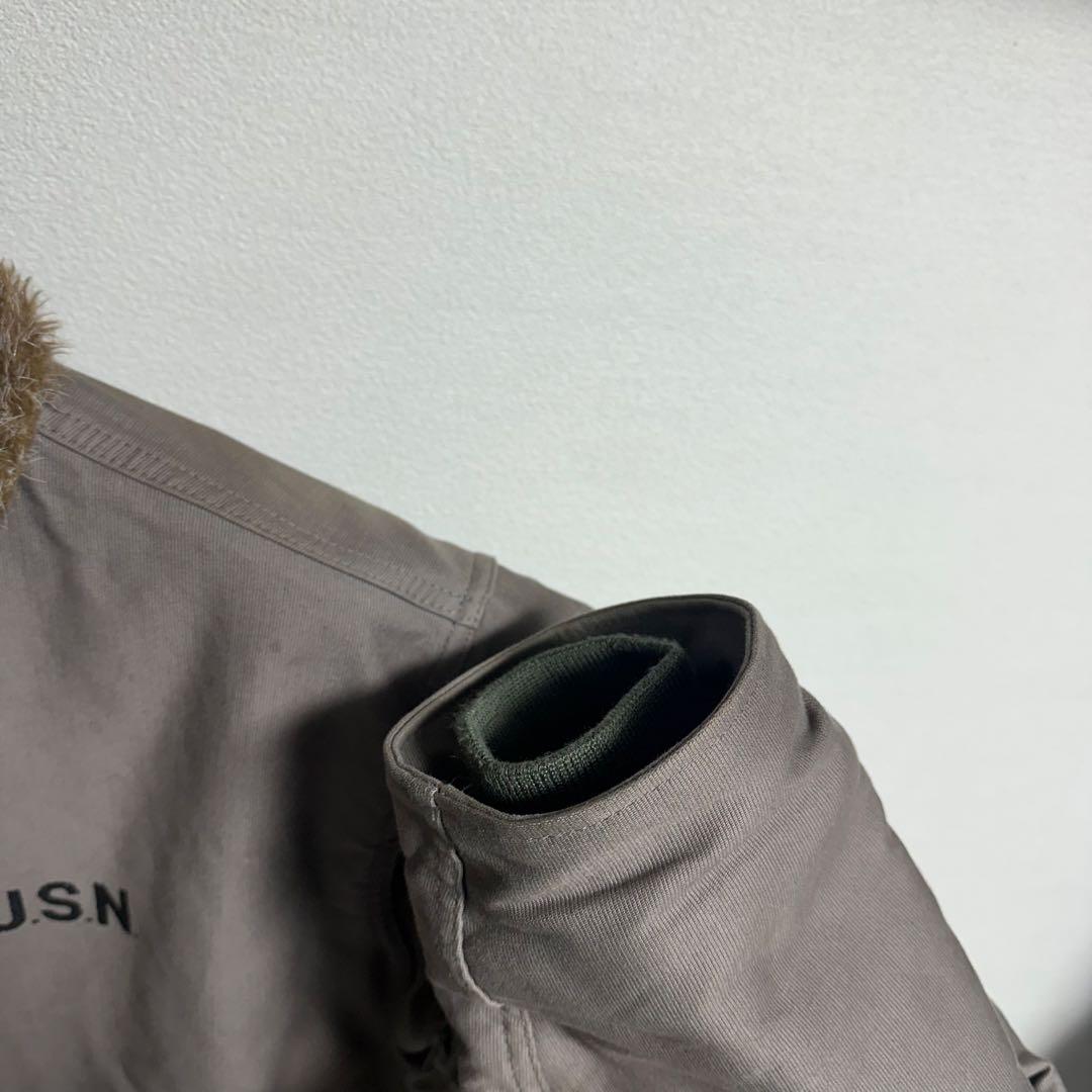 ヒューストン デッキジャケット N-1 裏ボア U.S.N NXsx65913