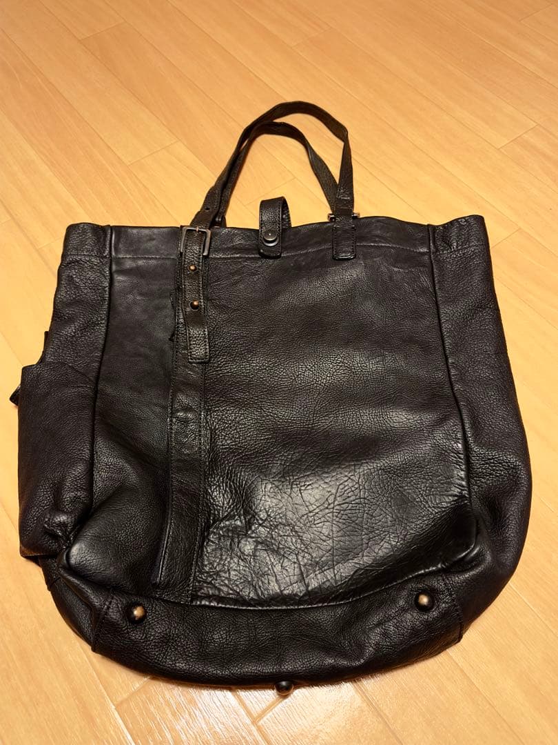 バックラッシュ バッファローレザー トートバック レア品