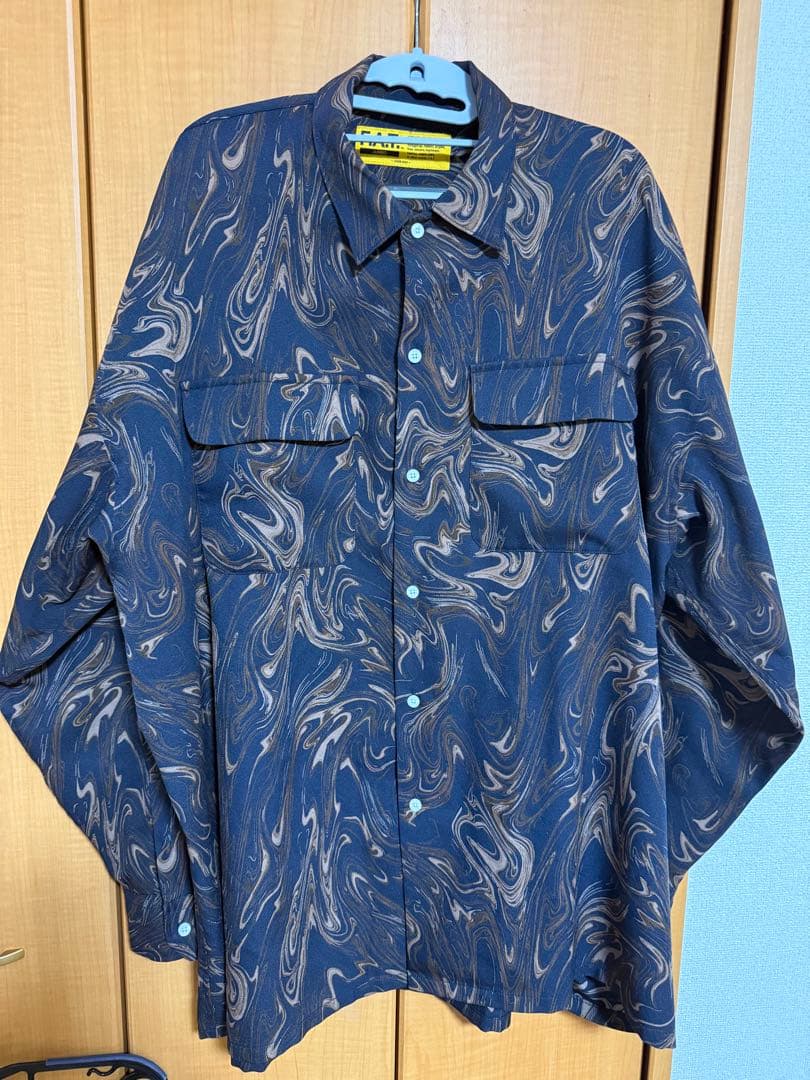 F.A.T. エフエーティー マーブル アムンゼンシャツ　XXL