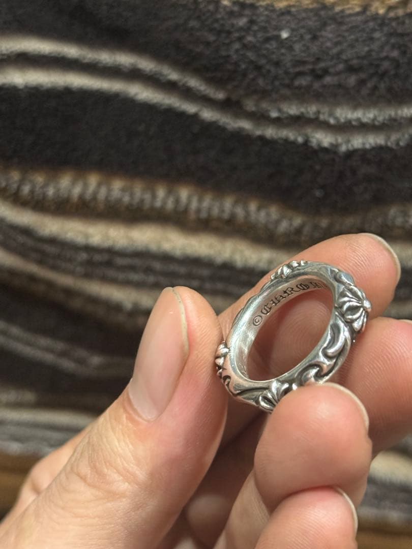 クロムハーツ SBT BAND SBT バンドリング シルバー 925 1998