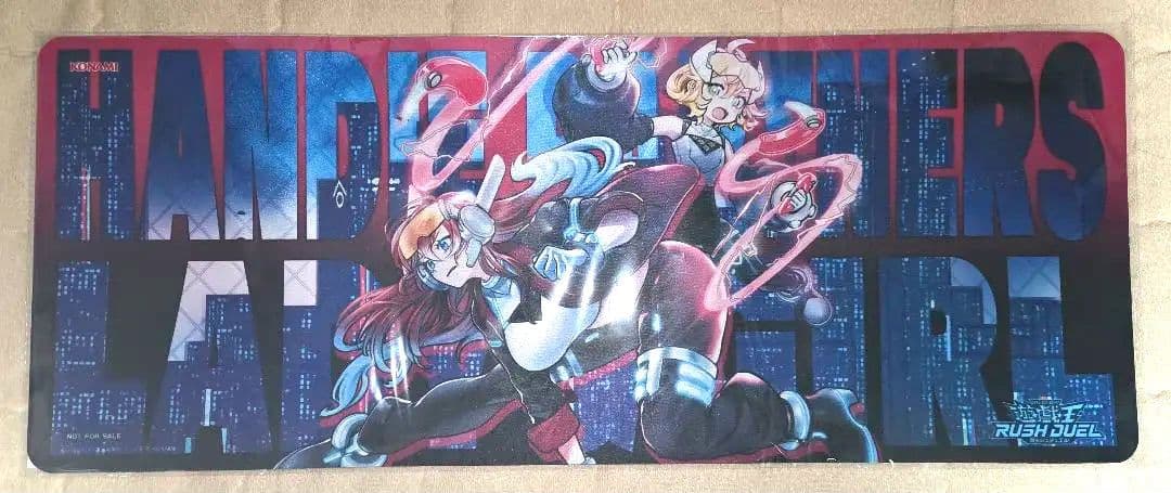 遊戯王ラッシュデュエル　プレイマット ハンディーレディ+ハンディーレディスリーブ