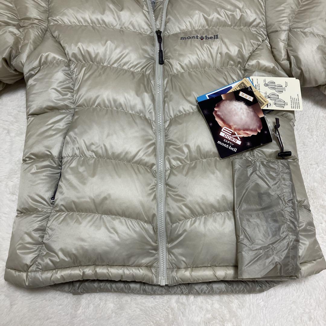 ⭐︎極希少⭐︎新品未使用タグ付き⭐︎モンベル アルパインダウンジャケット アイボリー