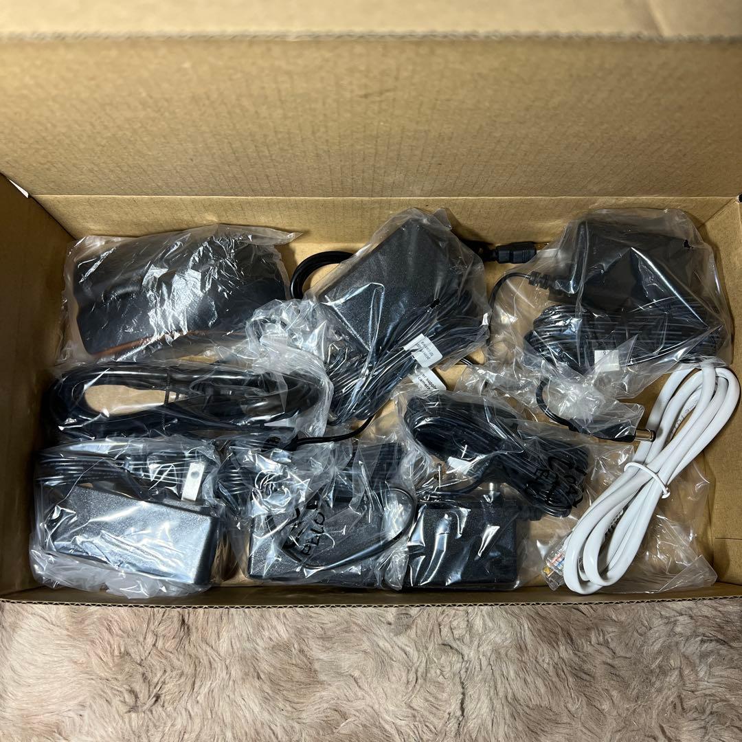 新品未使用　Hiseeu 500万画素 4台セット 1TBHDD内蔵