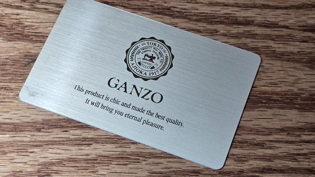 GANZO SHELL CORDOVAN 2 (シェルコードバン2) 名刺入れ