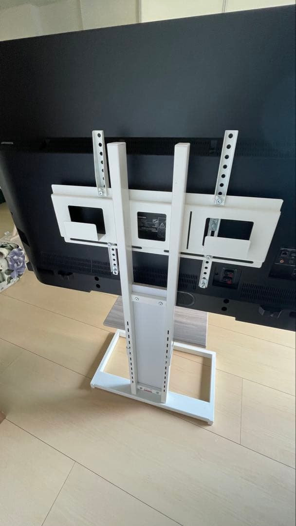 ホワイトテレビスタンド 32-65インチ対応