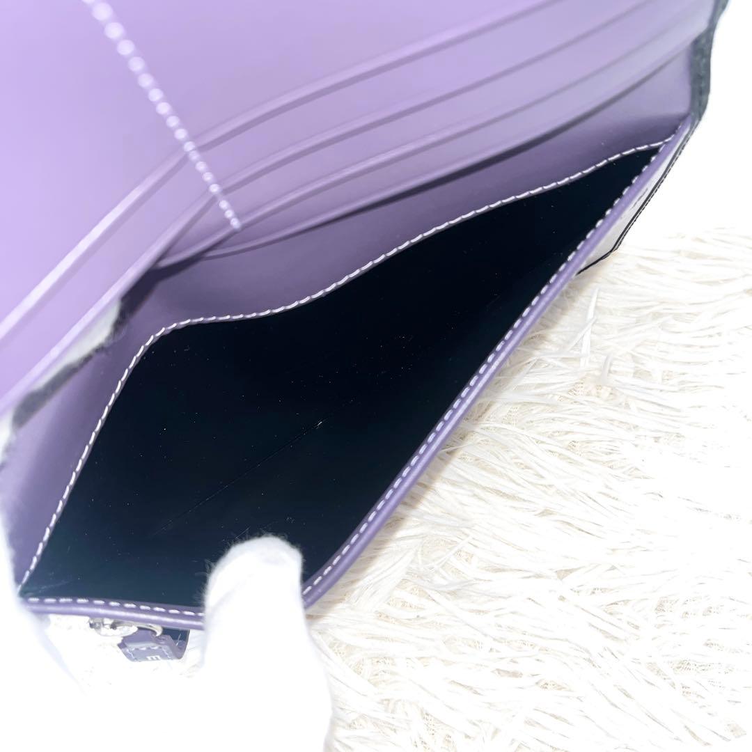 新品✨ETTINGER エッティンガー　長財布　ブラック　パープルコレクション