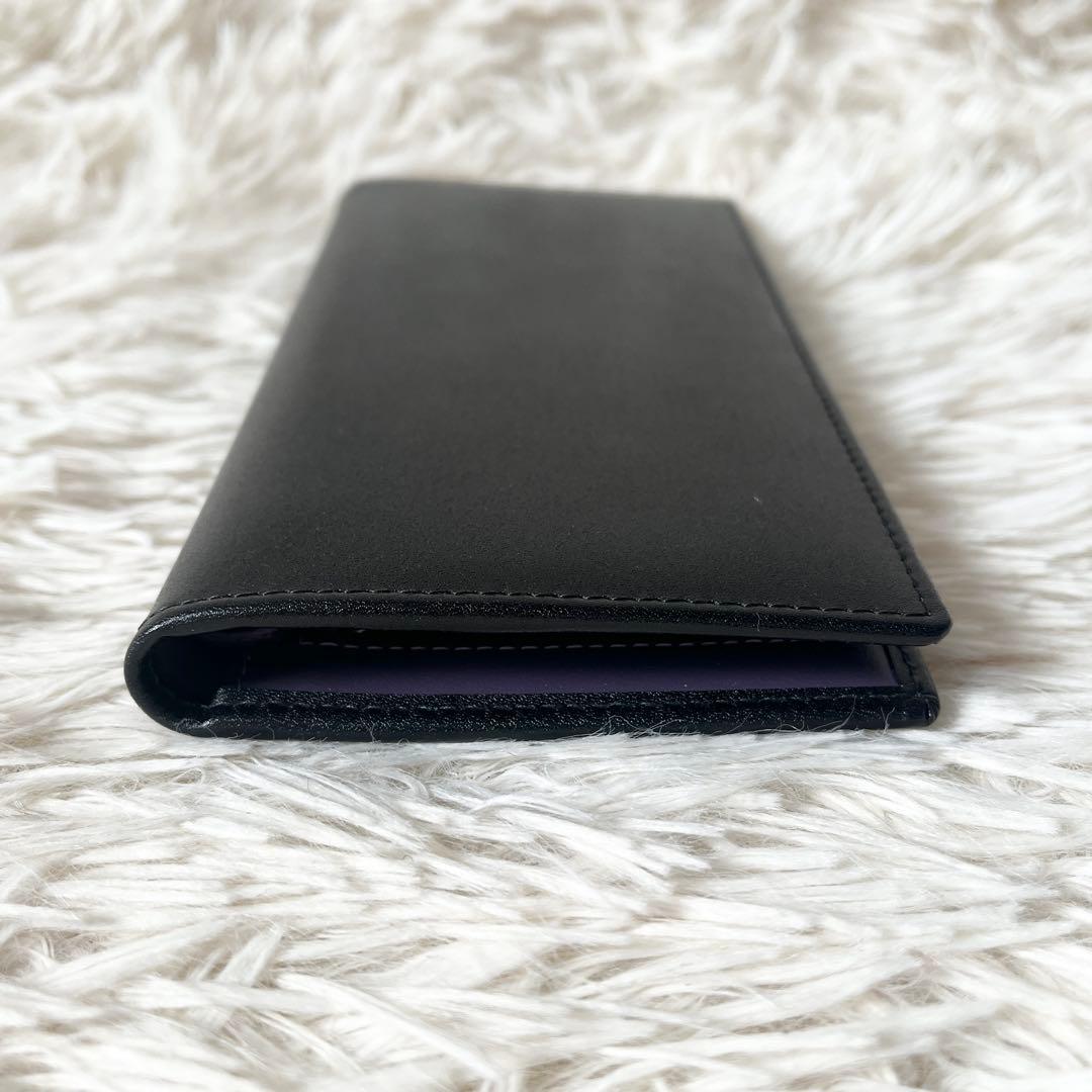 新品✨ETTINGER エッティンガー　長財布　ブラック　パープルコレクション