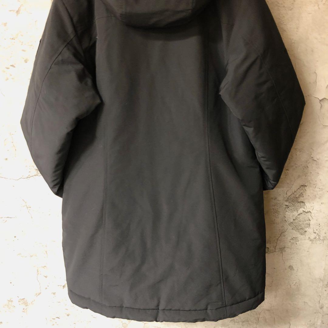 刺繍　レディースM マクマード　ザノースフェイス　ダウンコート　ファーダウン