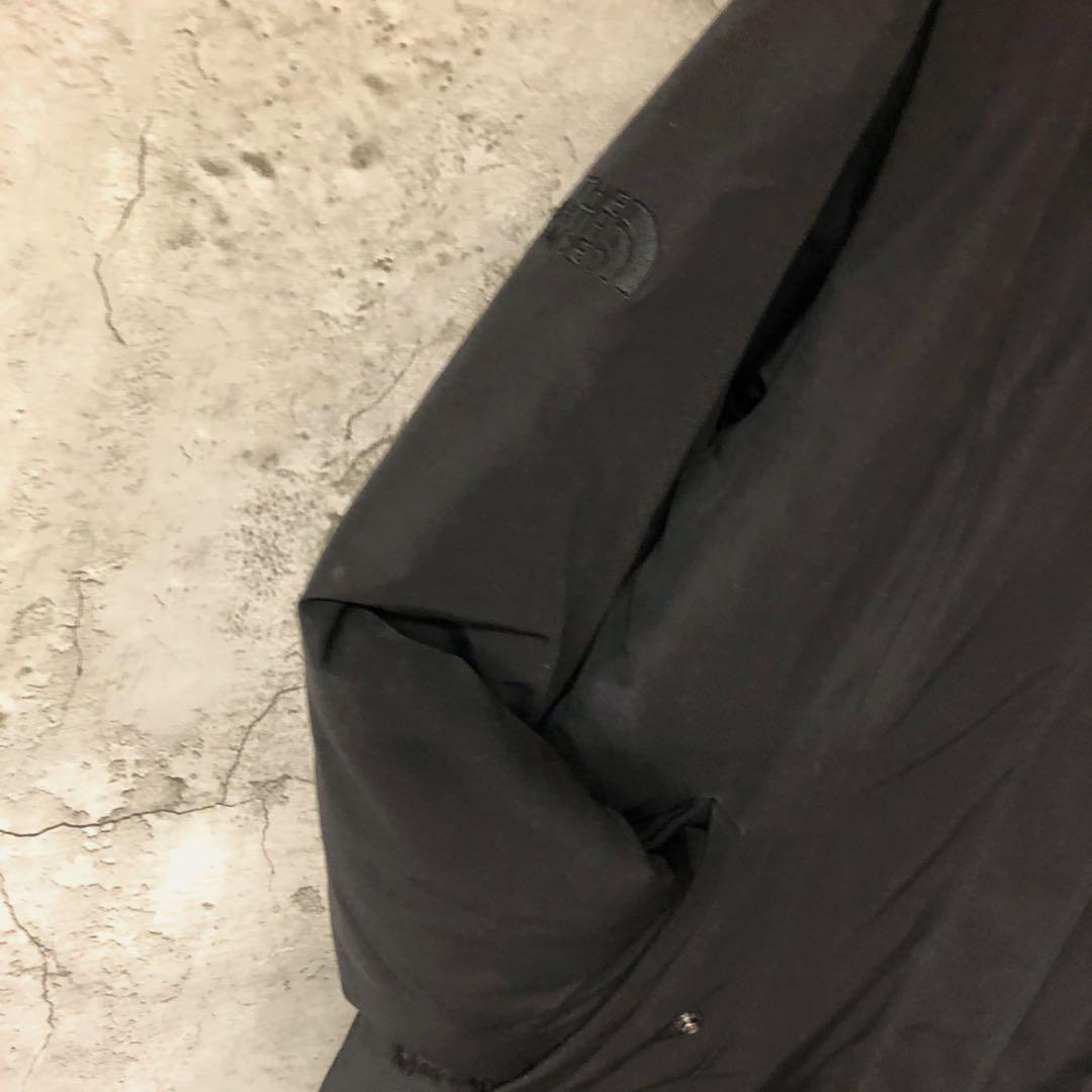 刺繍　レディースM マクマード　ザノースフェイス　ダウンコート　ファーダウン