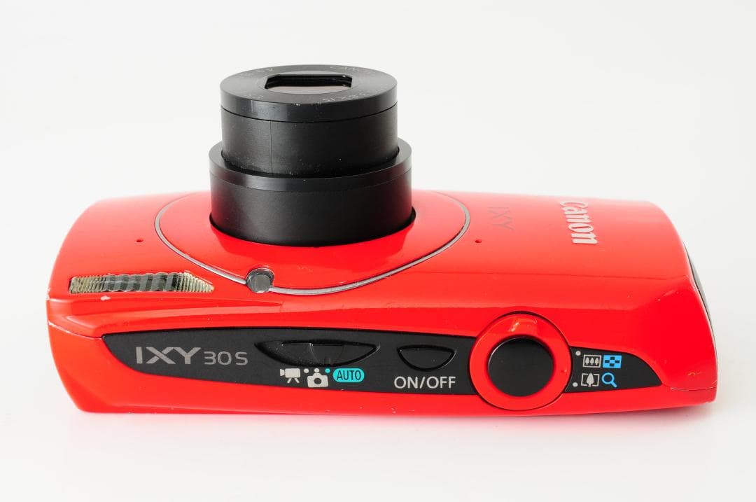 キャノン Canon IXY 30S レッド コンデジ #316