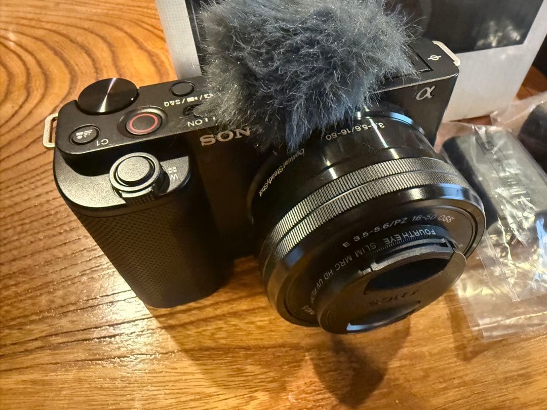 SONY VLOGCAM ZV-E10L レンズキット 純正バッテリー×2個