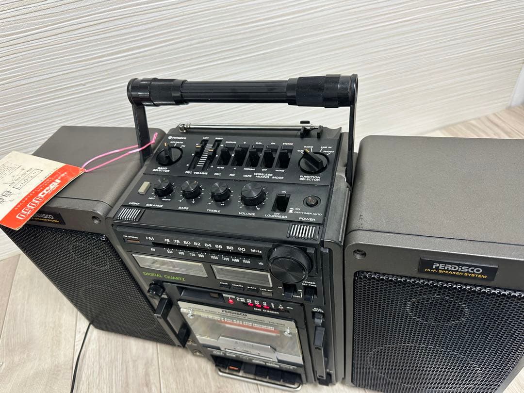 希少品日立HITACHI PERDiSCO TRK-9050 昭和レトロ現状品