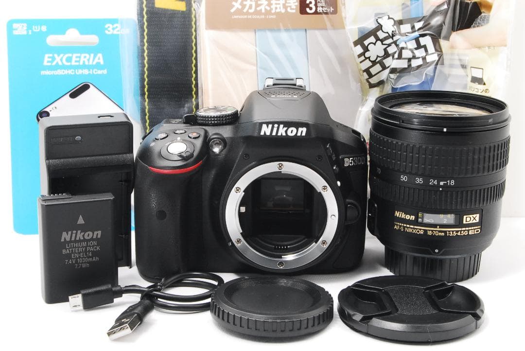 ❤シャッター数86回 Nikon D5300 一眼レフ カメラ ニコン