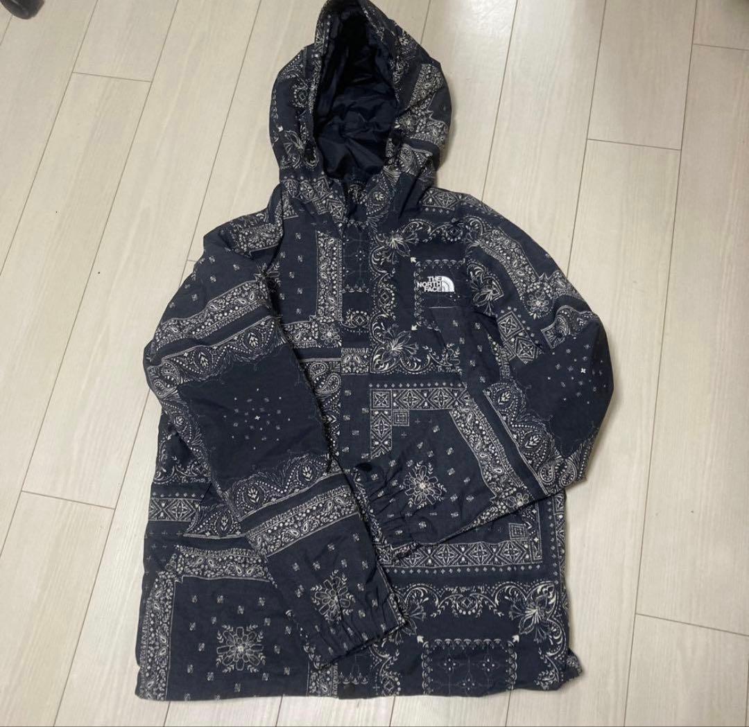 【値下げ】The North Face ペイズリー柄　スクープジャケット