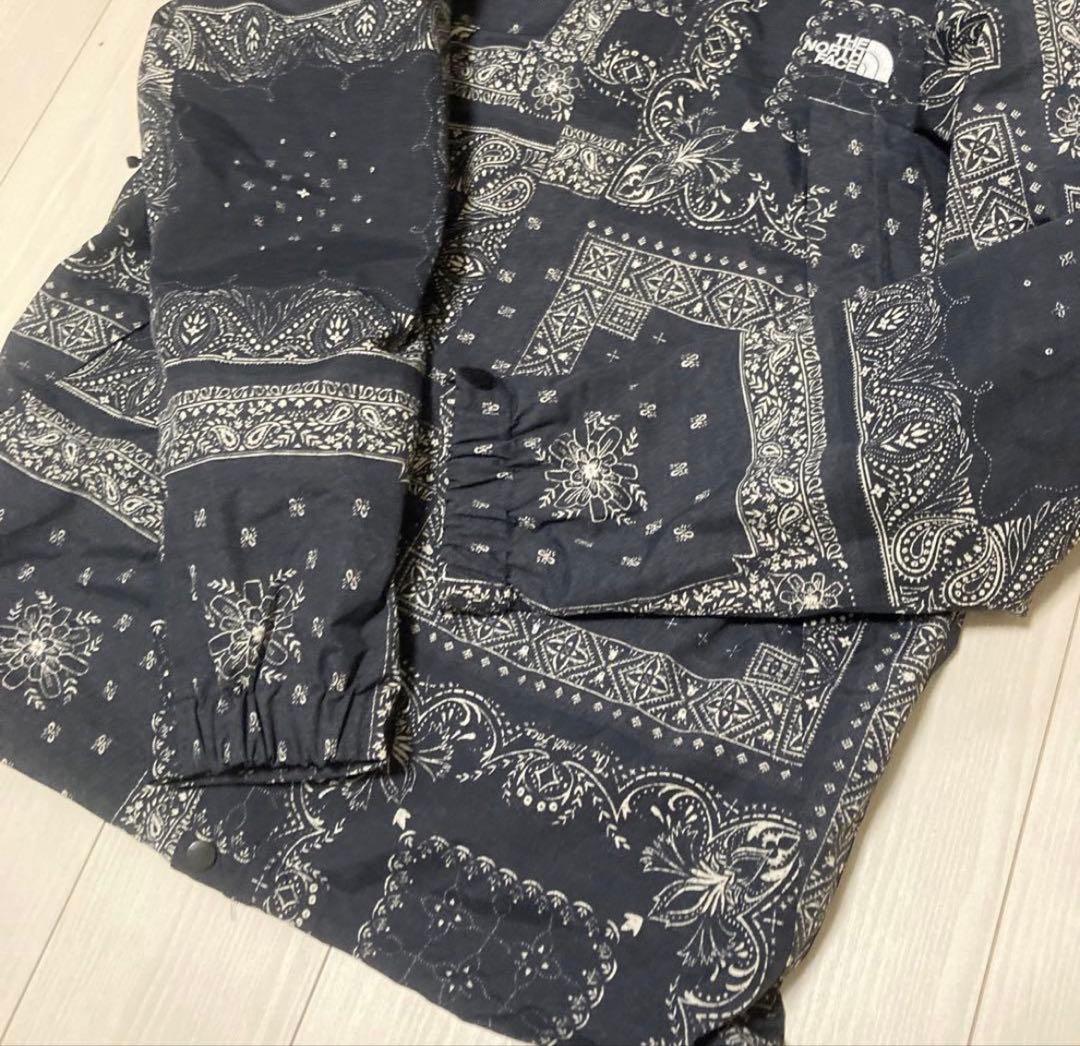 【値下げ】The North Face ペイズリー柄　スクープジャケット