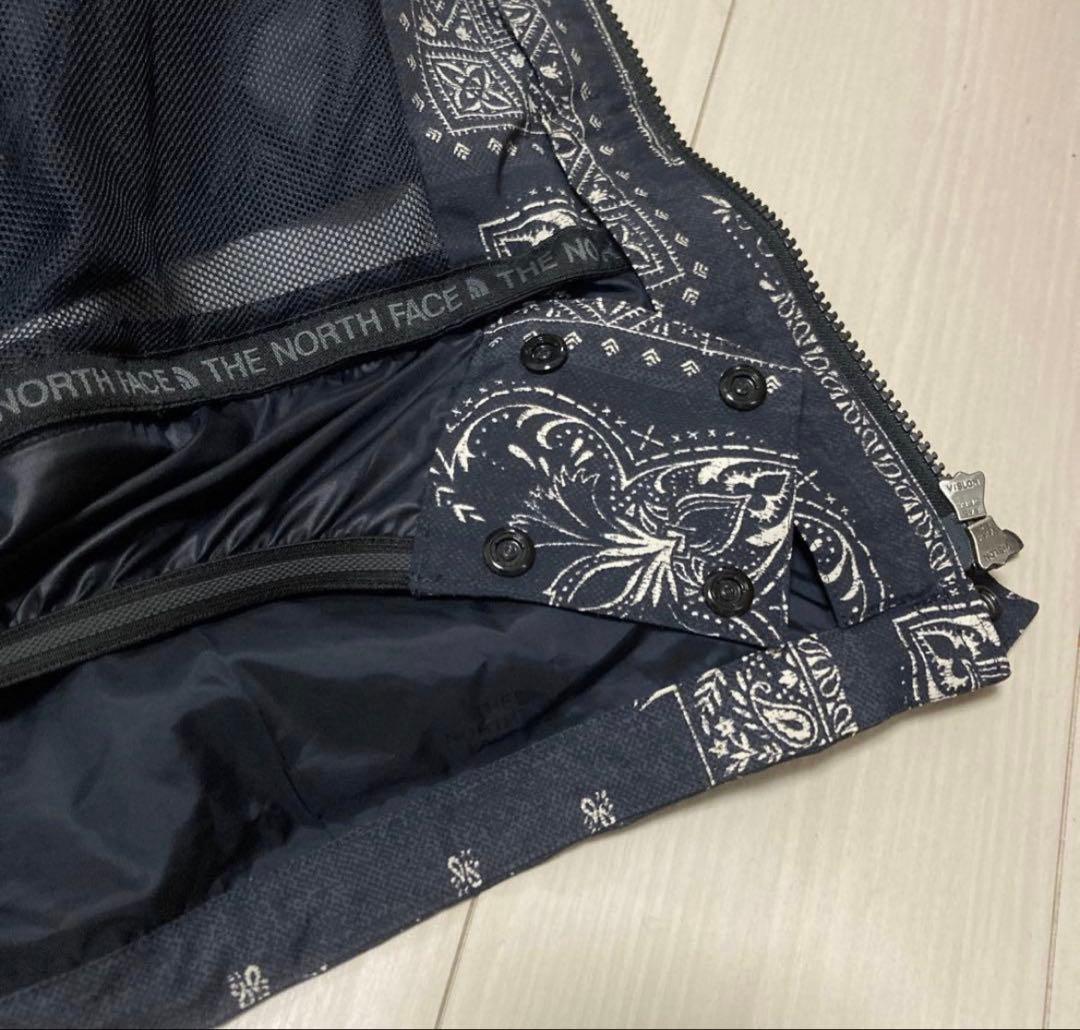 【値下げ】The North Face ペイズリー柄　スクープジャケット