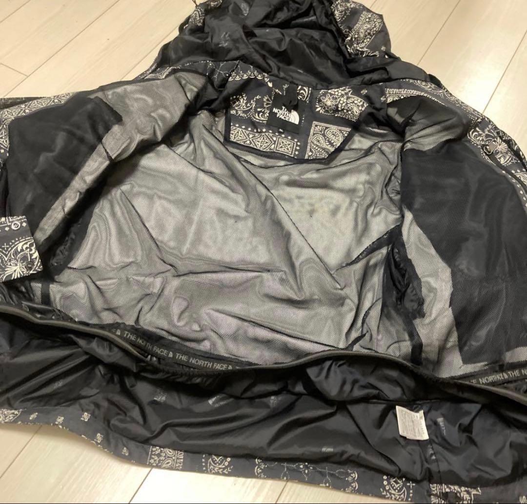 【値下げ】The North Face ペイズリー柄　スクープジャケット