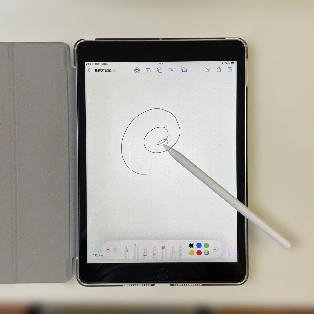 iPad 第9世代 64GB WiFiモデル+ 社外ペン + カバー