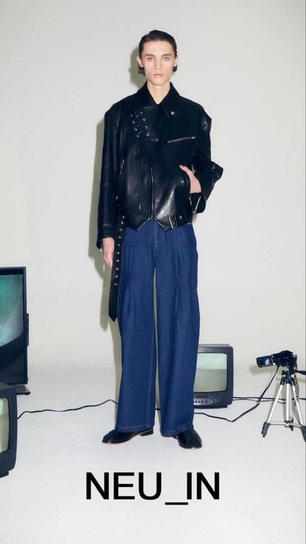 NEU_IN 24AW レザージャケット